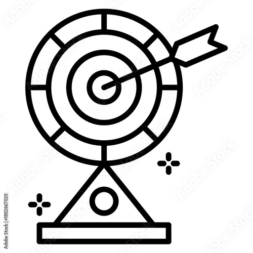 Dartboard Icon