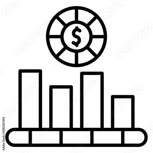 Currency Fluctuations Icon