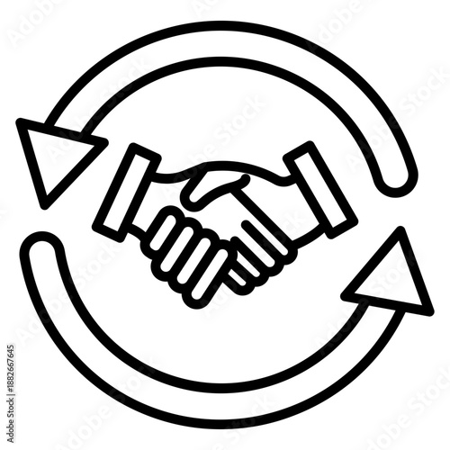 Mergers and Acquisitions Icon