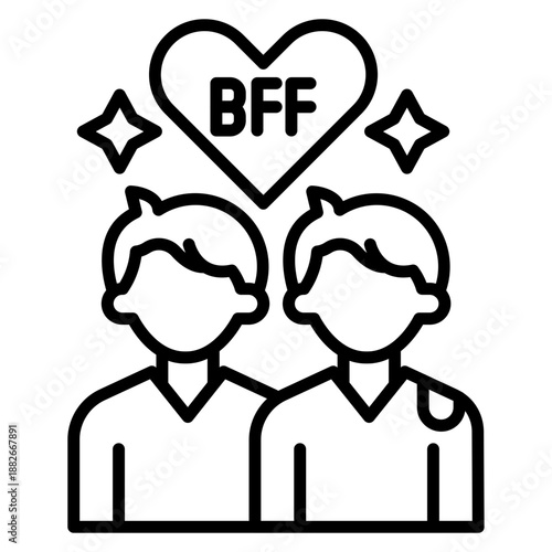 Best Friends Forever Icon