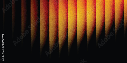 Grainy background glowing blurred color flow banner poster cover design, noise texture. Refracted Glass Gradient Effect. Ribbed glass morphism texture.