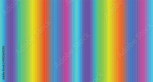 Vibrant rainbow stripes pattern