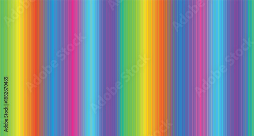 Vibrant rainbow stripes pattern