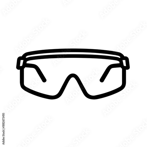 safety glasses eye protection  icon