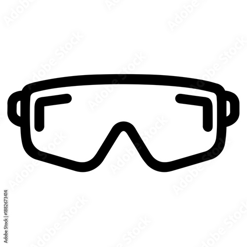 safety glasses eye protection  icon