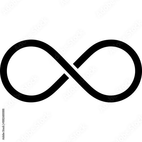 Infinity Symbol Vector Graphic