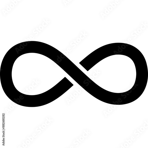 Infinity Symbol Vector Graphic