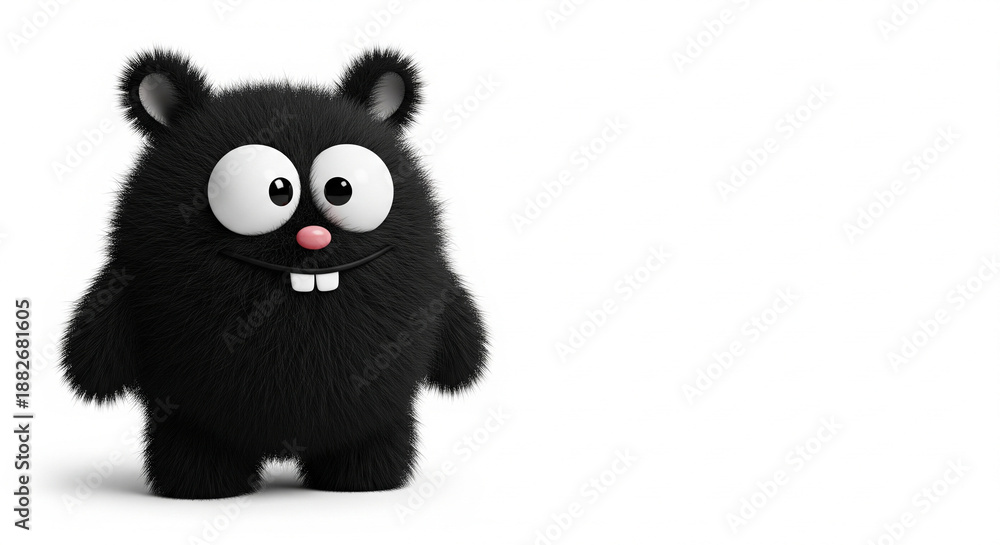 Fototapeta premium Funny cute monsters clipart