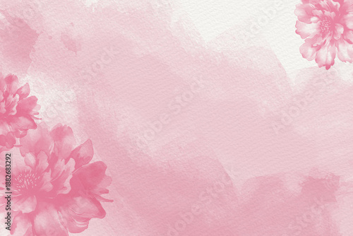 pink background with pink flowers