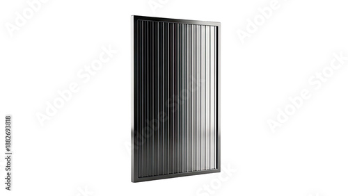 Modern Vertical Ribbed Decorative Panel