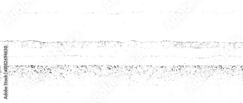 Minimalist abstract composition in black and white showcasing layered horizontal bands of varying textures and subtle wavy lines creating a serene and contemplative visual experience