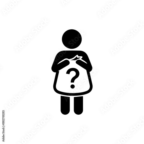 Lost items symbol icon design. illustration isolated on white background.