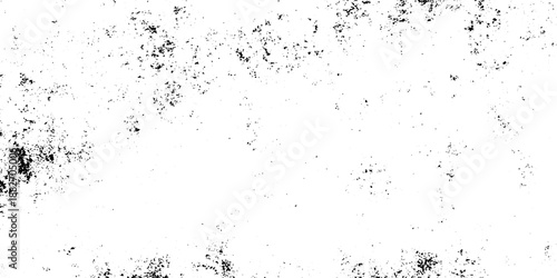 White, black dust overlay distress grungy grain, noise effect paint wall. small particles of debris and dust. crack and scratch dust paint concrete wall. subtle halftone grunge urban texture vector.