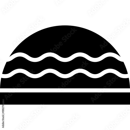 Traditional Muslim Cap and Cultural Headwear Vector Icon