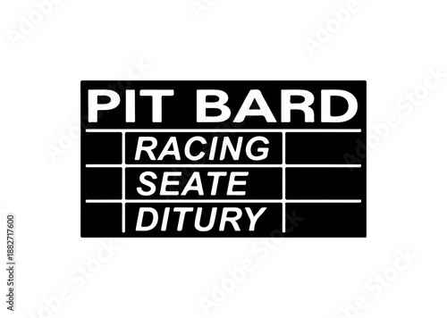 Pit Bard Racing Seat Diagram