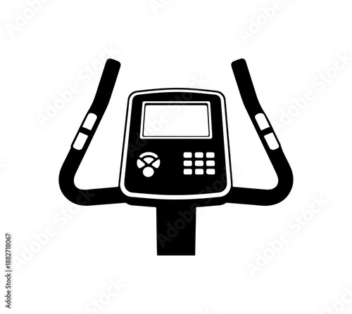 Stationary Exercise Bike with Digital Display