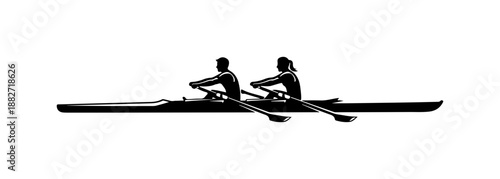 Rowers in Action