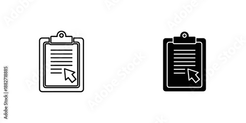 Clipboard with Checkmark Icon