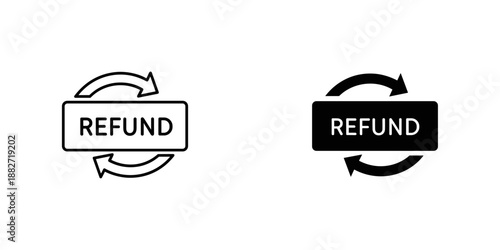 Refund Arrows Icon Set