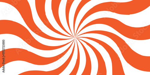 Sunburst Modern retro vintage sunrise sunbeam element spiral striped. Spiral starburst and striped pattern abstract geometric retro sunrays line wavy texture.