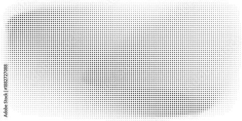 Background with monochrome dot texture. Polka dot pattern template. Background with black dots - stock vector dots basic background dots