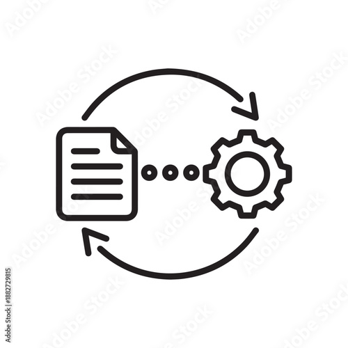 execution single icon
