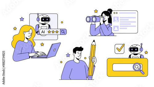 AI Technology and Digital Innovation in Business and Search Engines