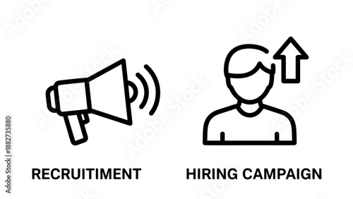 Workflow automation icon with rotating gears and arrow, and task scheduling icon with calendar and clock symbols.