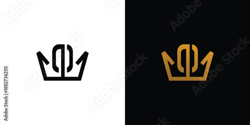 The King podcast logo design is unique and modern