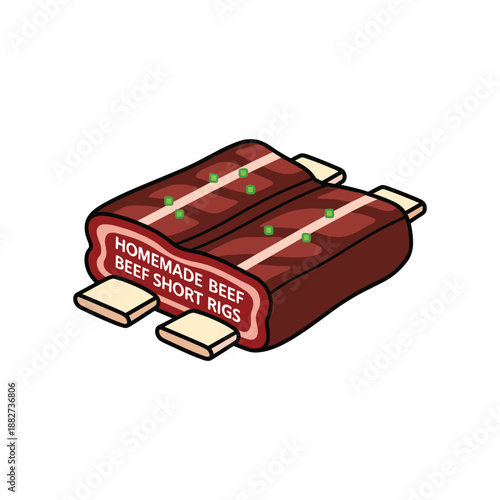 Homemade Beef Burgers Packaged for Sale