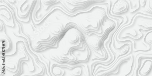 Abstract topography pattern seamless lines sea map modern design white background. Abstract digital topographic contour map concept space geometric strip grid line. Natural discovery of maps.