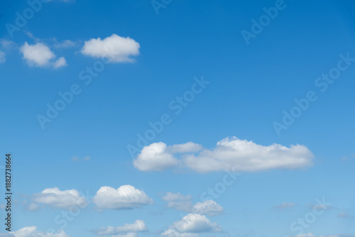 Fotografija Blue sky with few clouds