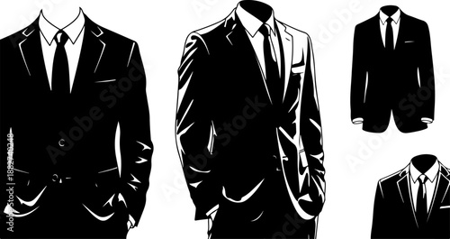 Business Professionals Walking Silhouettes Illustration

Corporate Men and Women Walking in Office Attire

Modern Business People Walking Vector Design