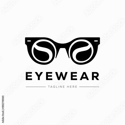 Eyewear logo, Modern & Stylish Glasses Logo