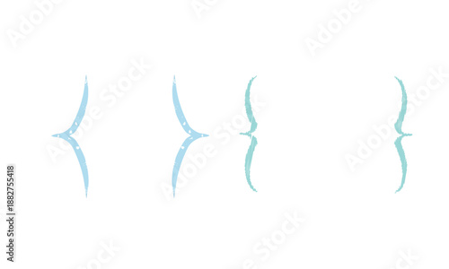 2種類のシンプルで使いやすい飾り枠