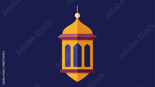 Illuminated traditional lantern