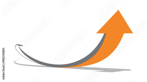 Modern Circular Arrows Logo Design for Brand Cycle, Recycling and Business Process Concept
