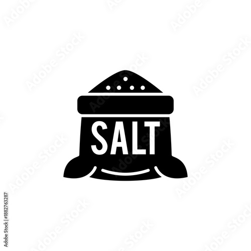 Salt vector illustration icon illustration