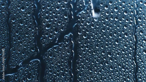 Transparent Rain Overlay