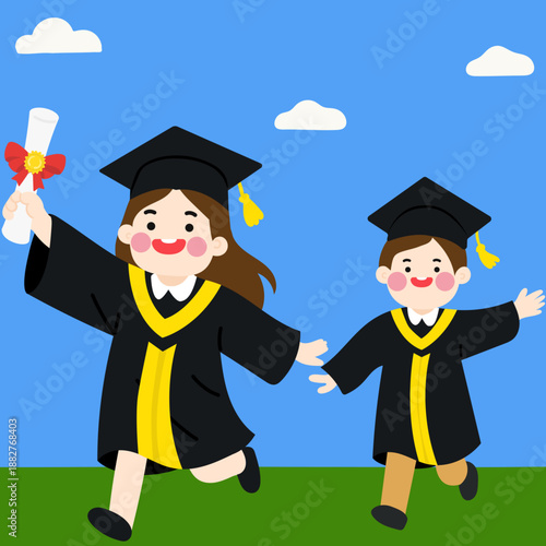 졸업을 축하합니다