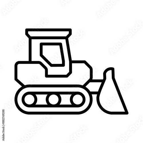 Bulldozer Icon