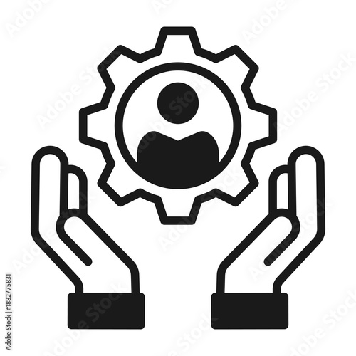 Personalized Icon Mixed Style Vector Illustration