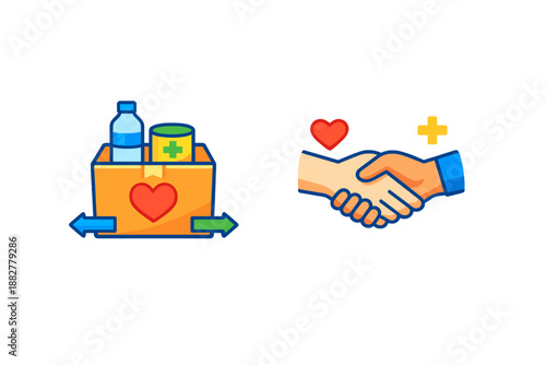 Charity and Support Icons