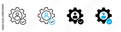 Competence and Skill Expertise Icon vector illustration