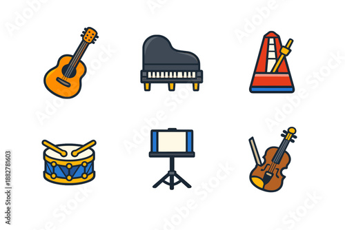 Musical Instrument Icons