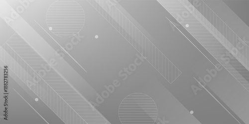 banner background. full color, gradations of white and gray eps 10