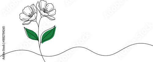 Mother's day floral tribute a beautiful illustration for mom