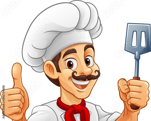 A chef, barbecue cook or ba...