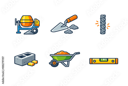 Construction Icons Set