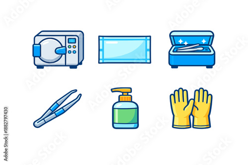 Medical and Hygiene Icons